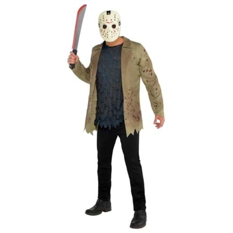 Men's Friday the 13th Jason Classic Costume Standard