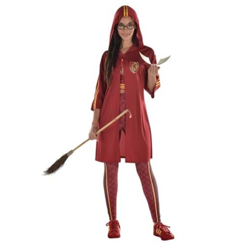 Women's Harry Potter Gryffindor Quidditch Costume Small