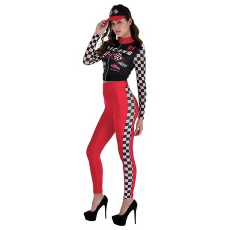 Women's Race Car Driver Suit Costume Small