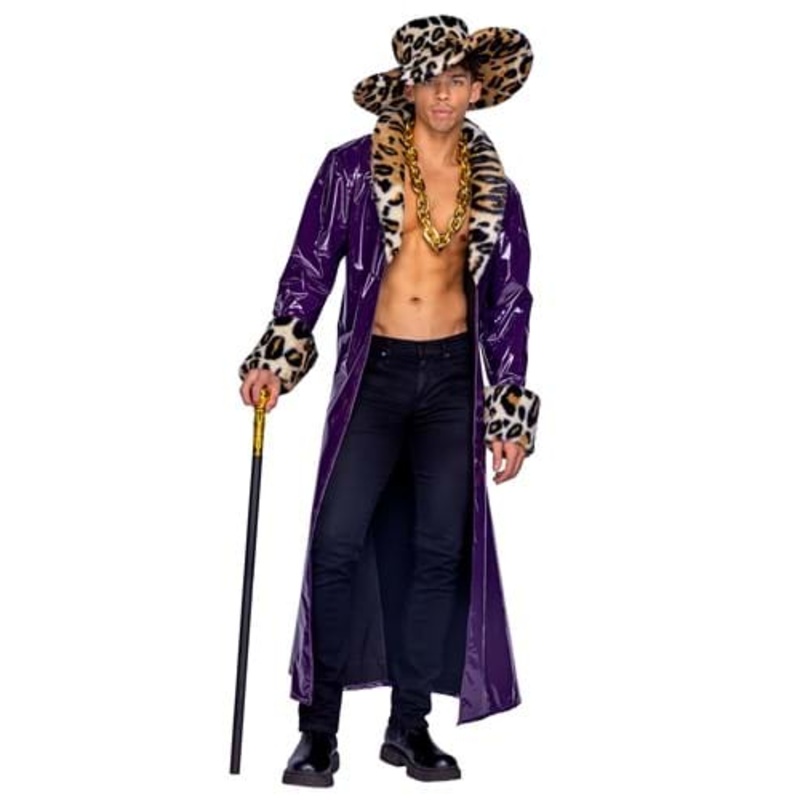 2 Piece King Pimp Costume for Men Medium