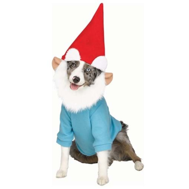 Garden Gnome Costume for Pets S/M