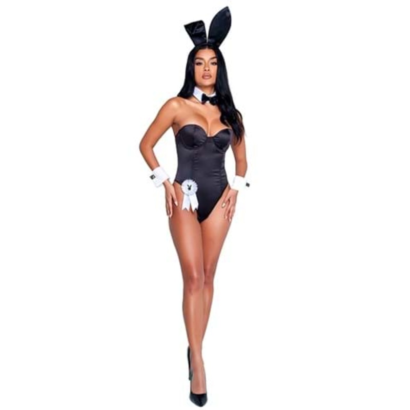 Playboy Black Bunny Costume for Women Small