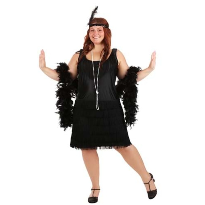 Plus Size 1920's Flapper Costume for Women 1X