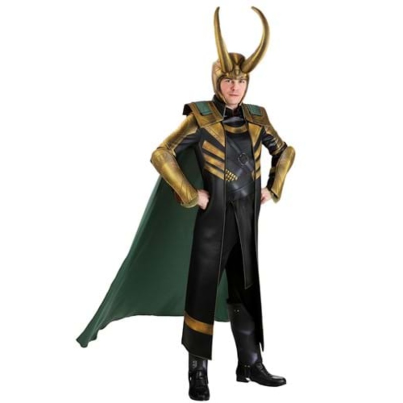 Premium Marvel Loki Costume for Men Small