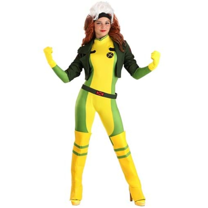 Premium X-Men Rogue Costume for Women X-Small