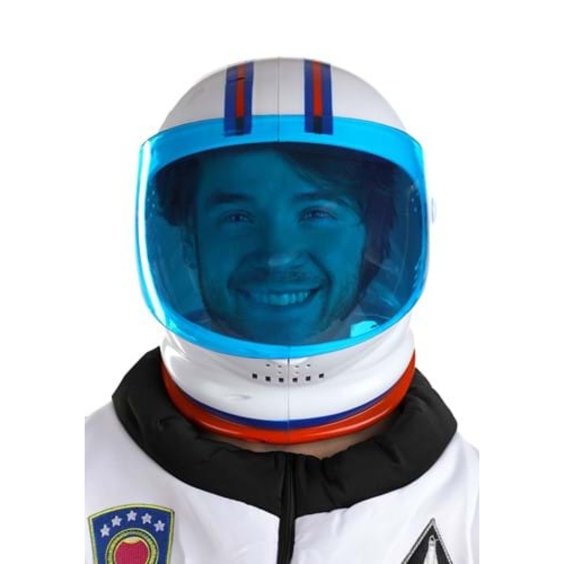 Blue Astronaut Costume Accessory Helmet Standard