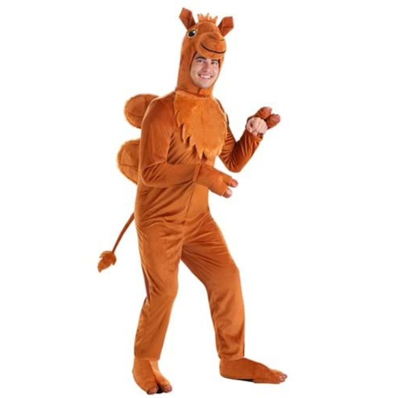 Camel Jumpsuit Costume for Adults Small