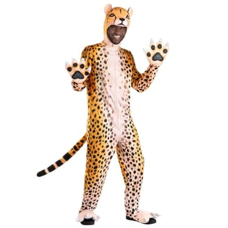 Cheerful Cheetah Costume for Adults Medium