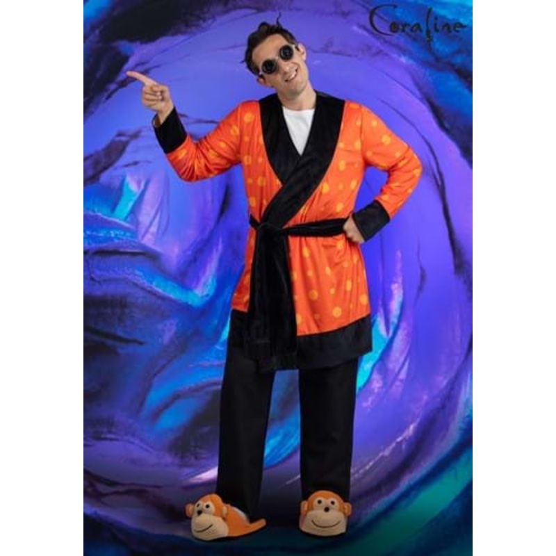 Coraline Other Father Costume for Men Small