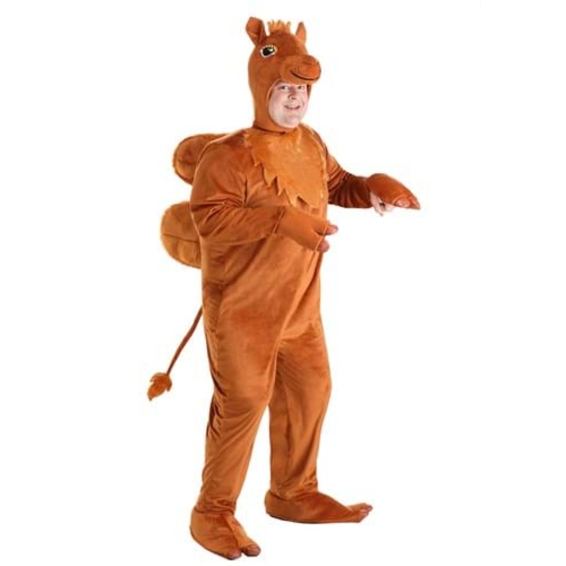 Plus Size Camel Jumpsuit Costume for Adults 2X