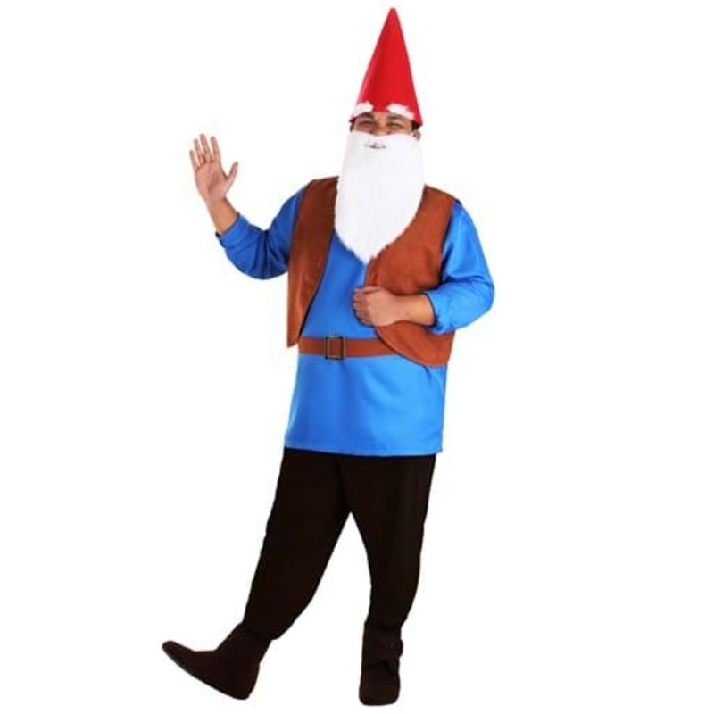 Plus Size Men's Gnome Costume 2X