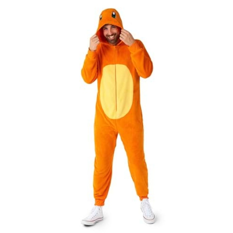Pokmon Charmander Costume Onesie for Adults Small