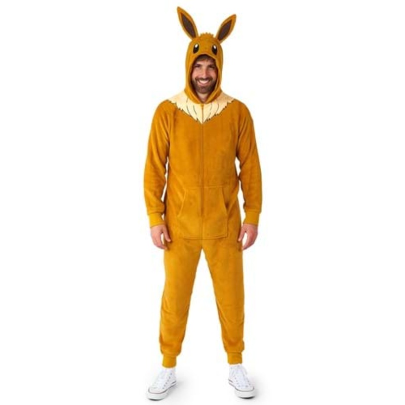 Pokmon Eevee Costume Onesie for Adults Small