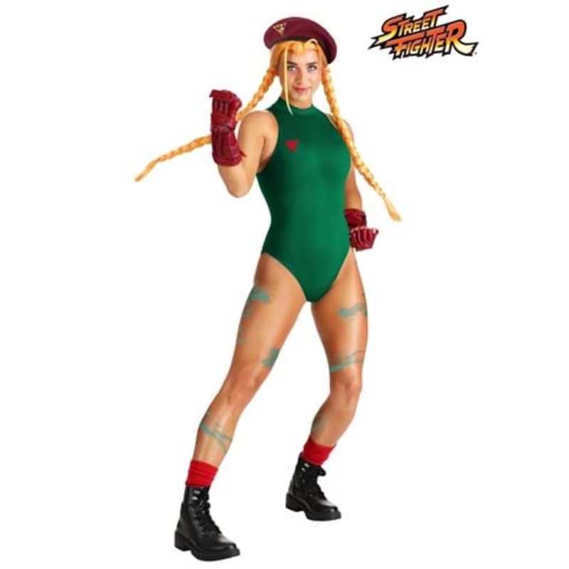 Street Fighter Cammy Costume for Women X-Small