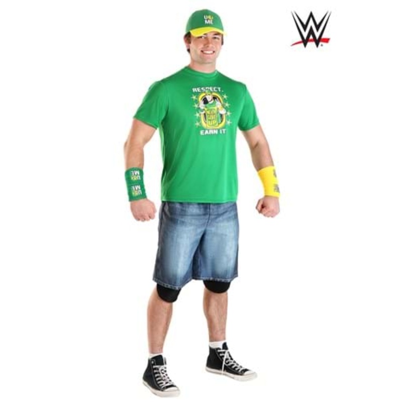 WWE John Cena Costume for Men Small