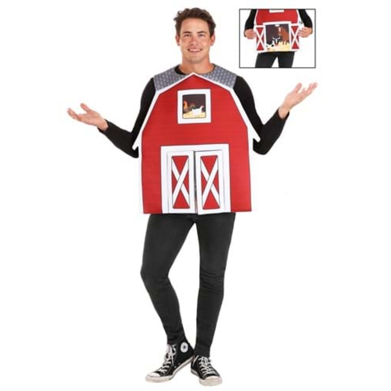 Adult Exclusive Big Red Barn Costume Standard