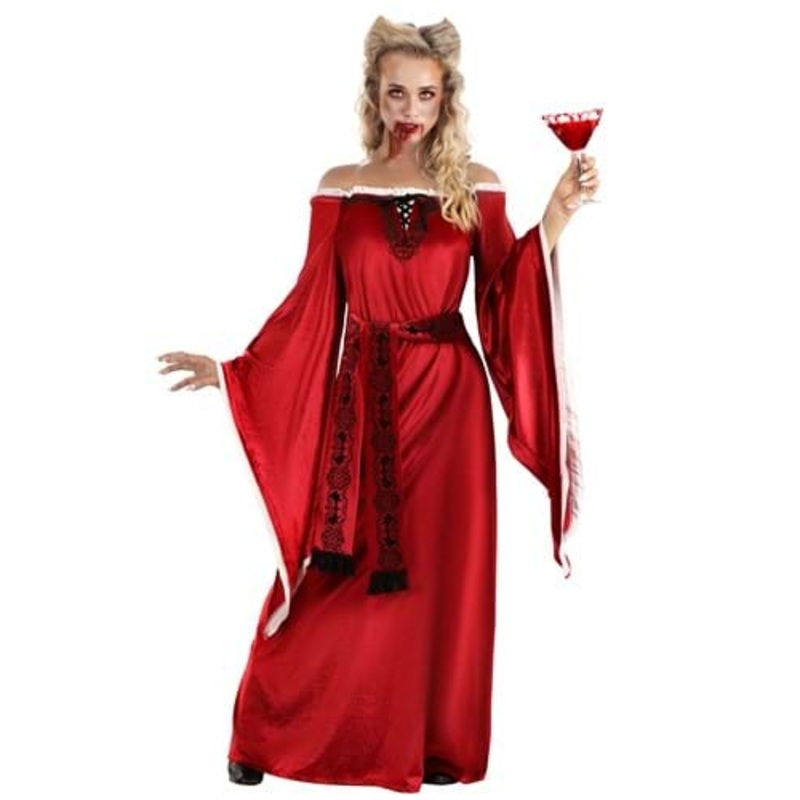 Blood Empress Vampire Costume Dress for Women Small