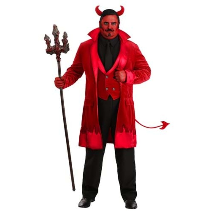 Plus Size Men's Debonair Devil Costume 2X