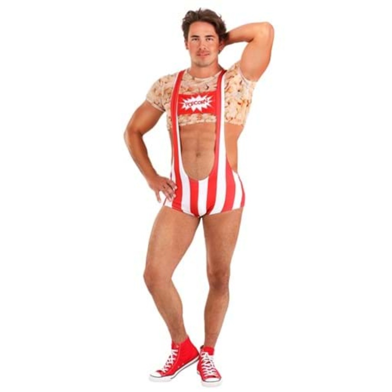 Sexy Popcorn Costume for Men X-Small