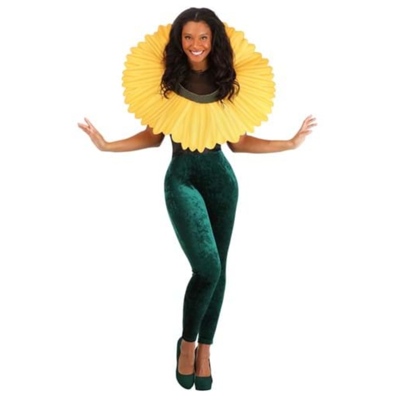 Women's Exclusive Sunflower Costume Small