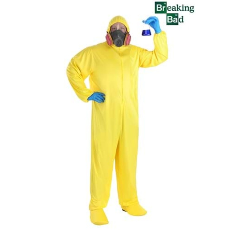 Men's Plus Size Hazmat Breaking Bad Costume 2X/3X
