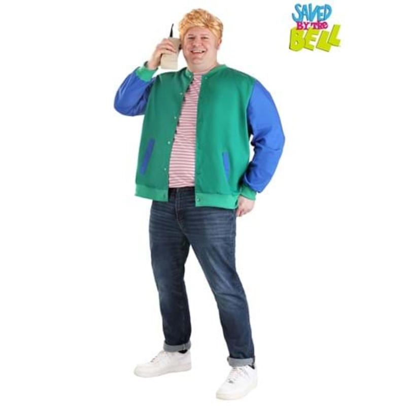 Men's Plus Size Saved by the Bell Zack Morris Costume 2X