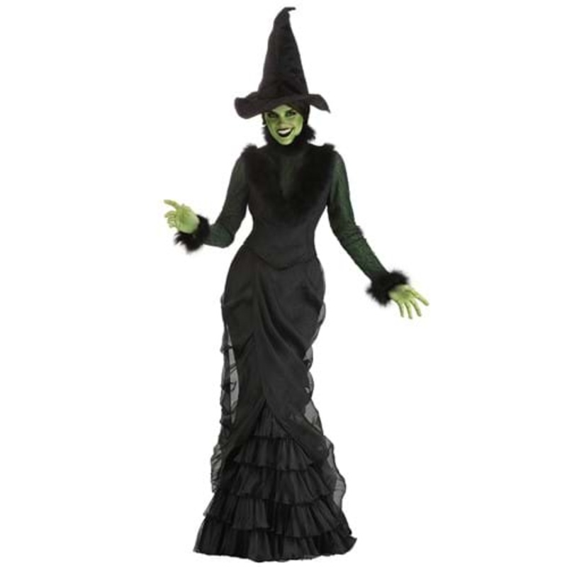Women's Defiant Wicked Witch Costume Dress Small