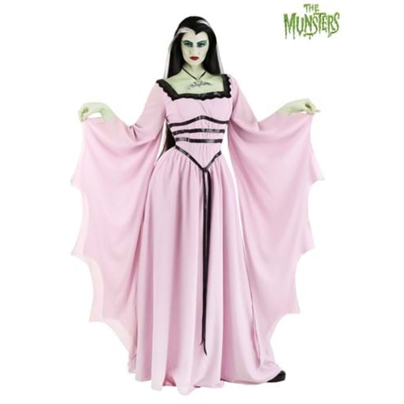 Women's Premium Lily Classic Munsters Costume Dress Small