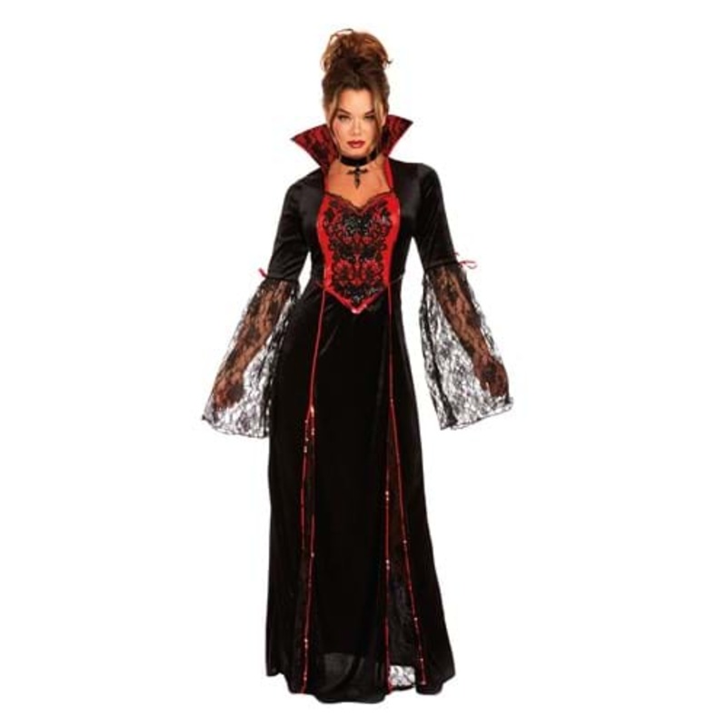 Classic Vampira Women's Costume Dress X-Large