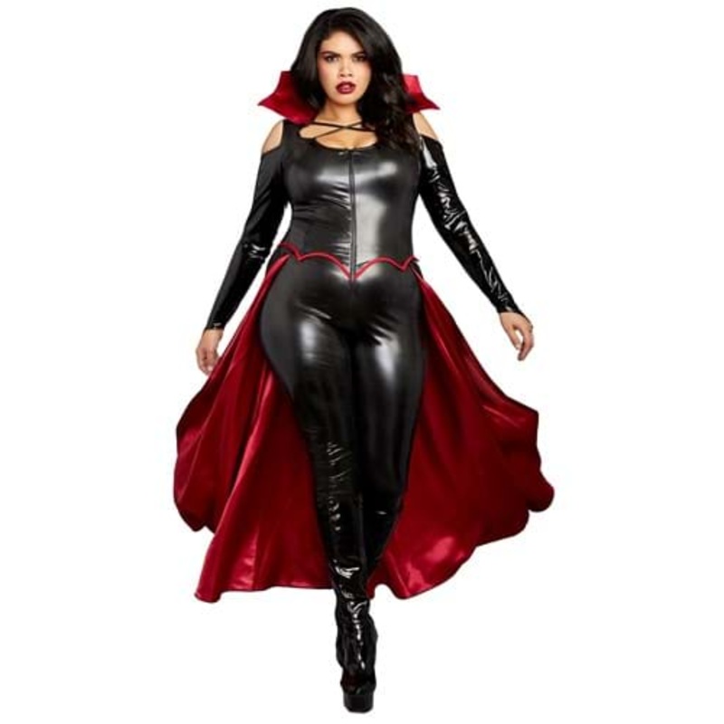 Plus Size Sexy Princess of Darkness Women's Costume 1X