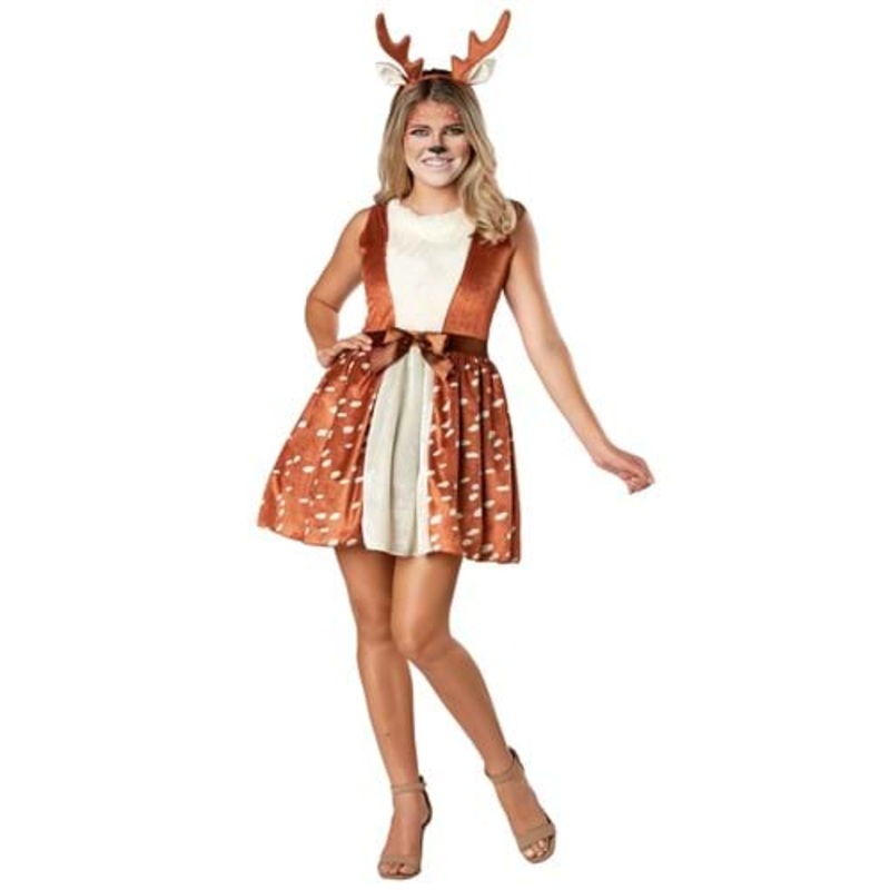 Adorable Deer Costume for Adults Small
