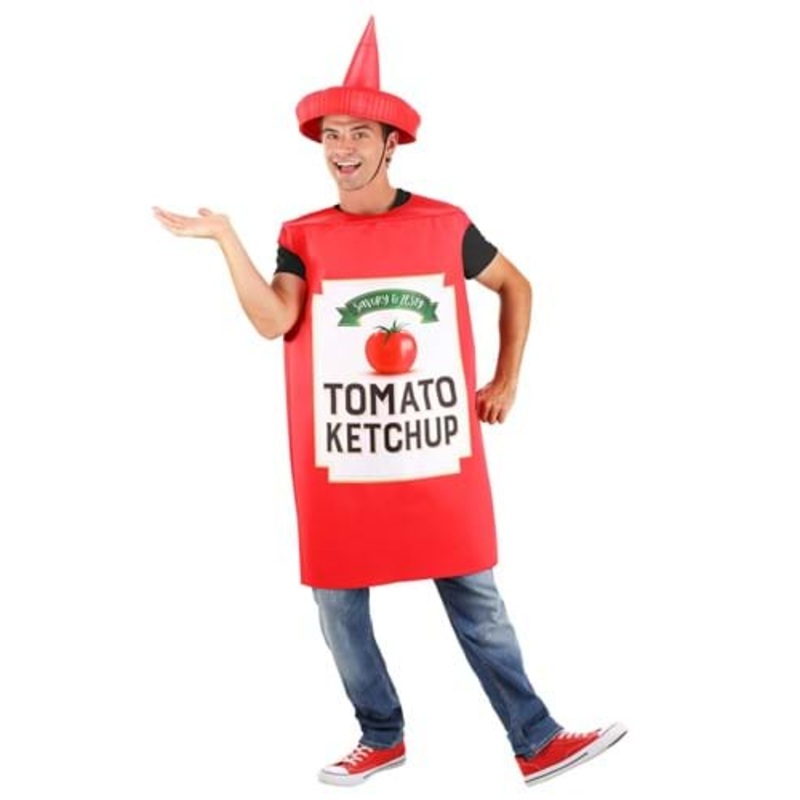 Adult Ketchup Costume Standard