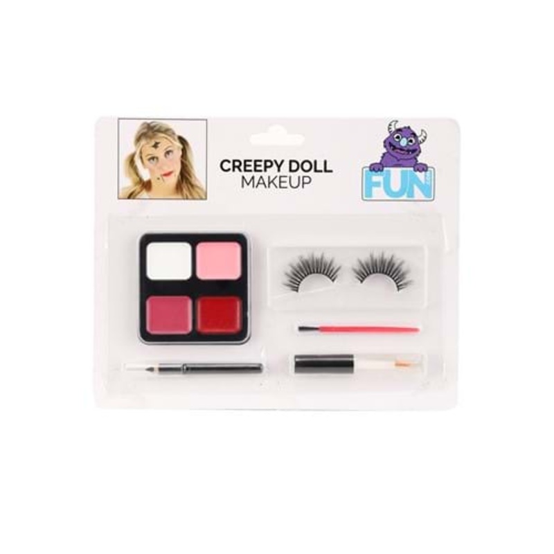 Creepy Doll Costume Makeup Kit Standard