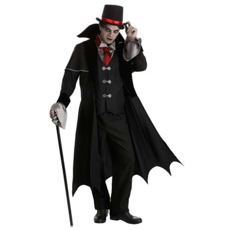 Royal Vampire Costume for Men Medium