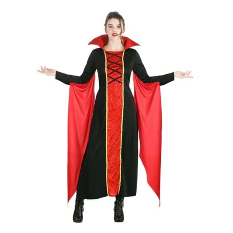 Women's Queen Vampire Costume Dress Small/Medium