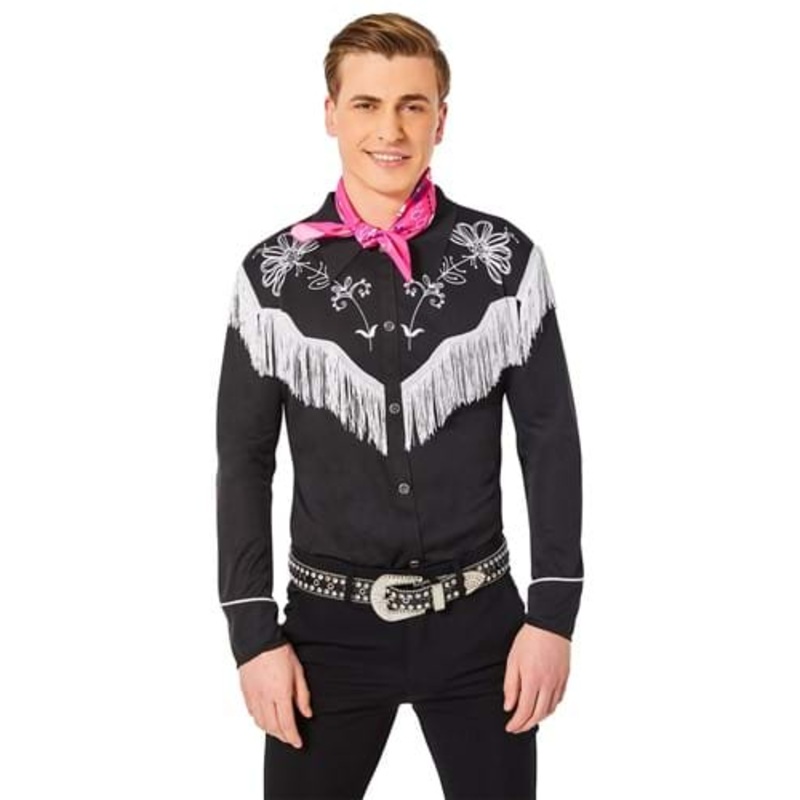 Barbie Movie Men's Ken Cowboy Costume Small