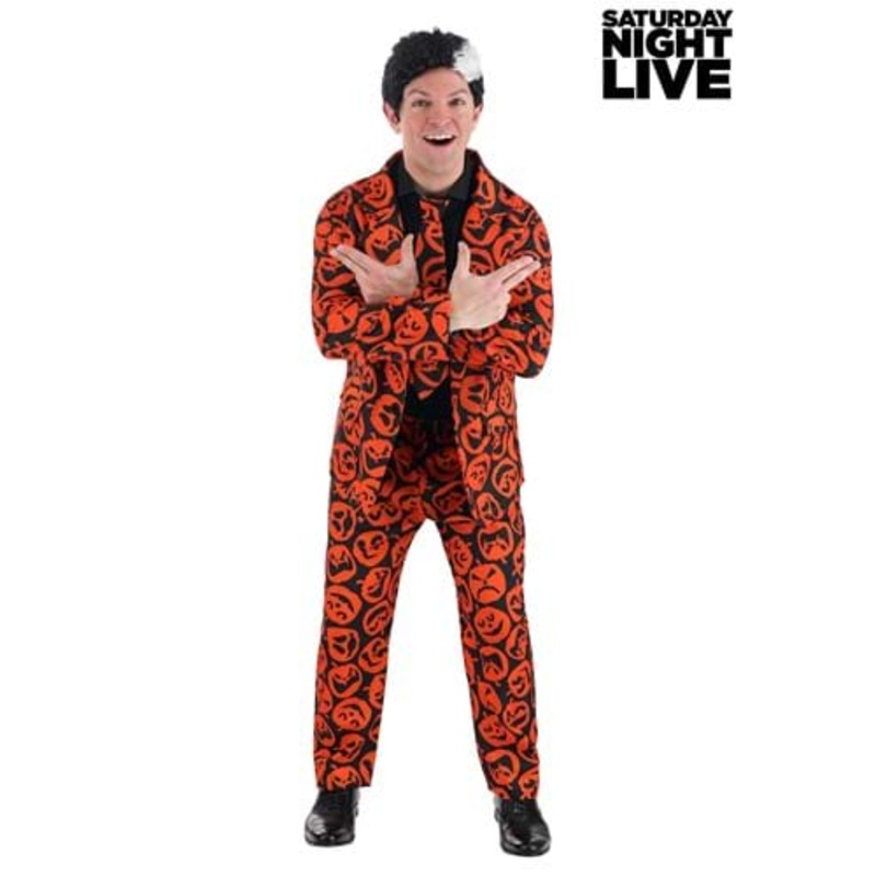 Saturday Night Live David S. Pumpkins Costume Suit for Men Small