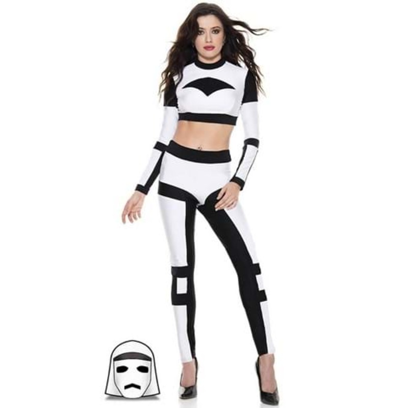 Sexy Galaxy Trooper Costume for Women X-Small