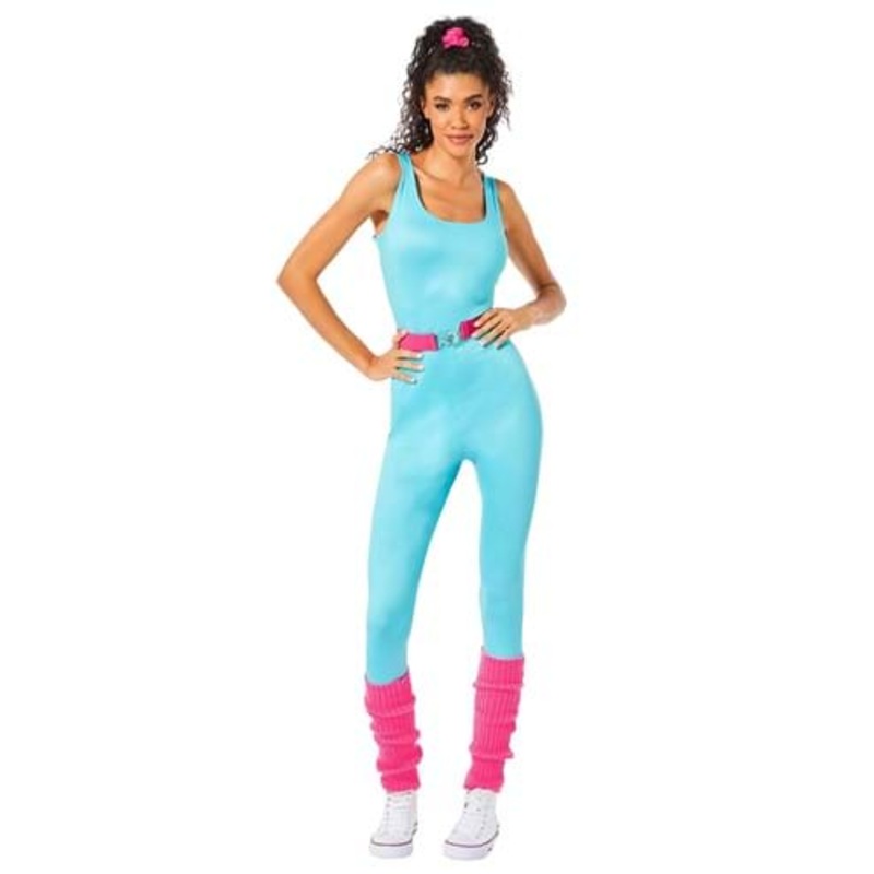 Classic Aerobic Barbie Women's Costume Large