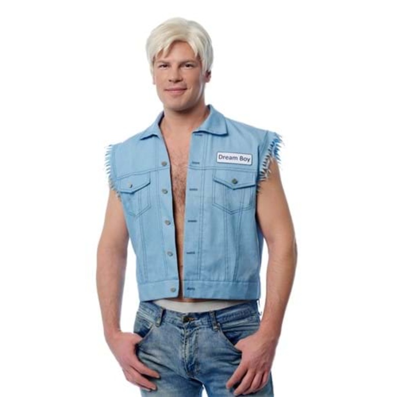 Men's Dream Boy Blue Costume Vest Standard