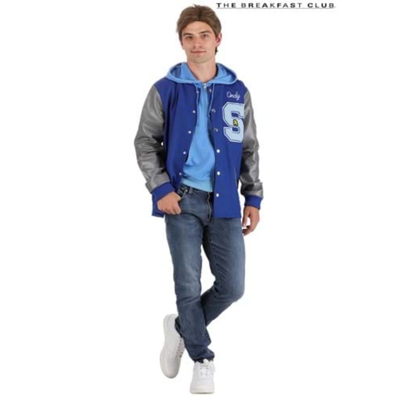 Men's The Breakfast Club Andrew Clark Men's Costume Small