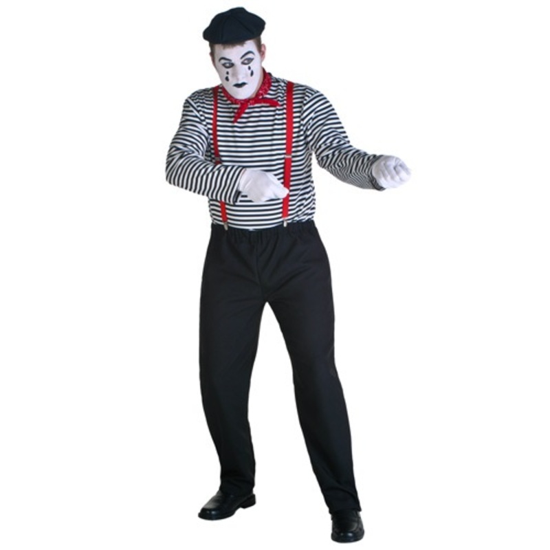 Mime Costume Medium