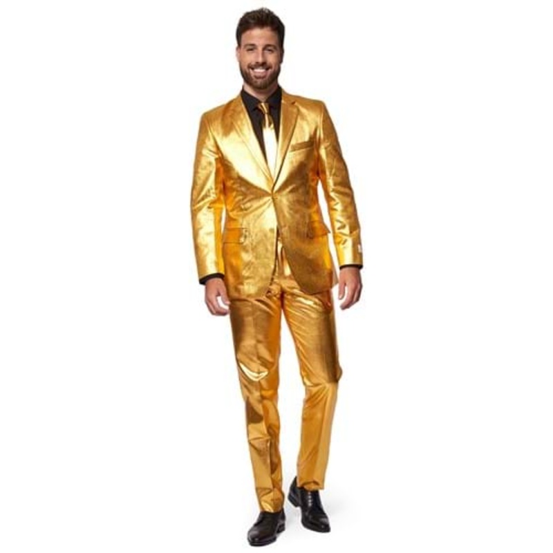 Opposuits Groovy Gold Suit for Men 40 Waist