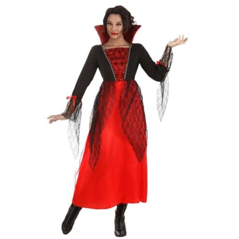 Regal Vampire Costume Dress for Women Small/Medium