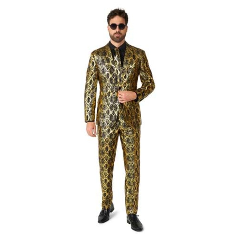 Shiny Snake Opposuits Suit for Men 40 Waist