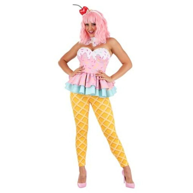 Sweet Treat Ice Cream Costume for Women Small