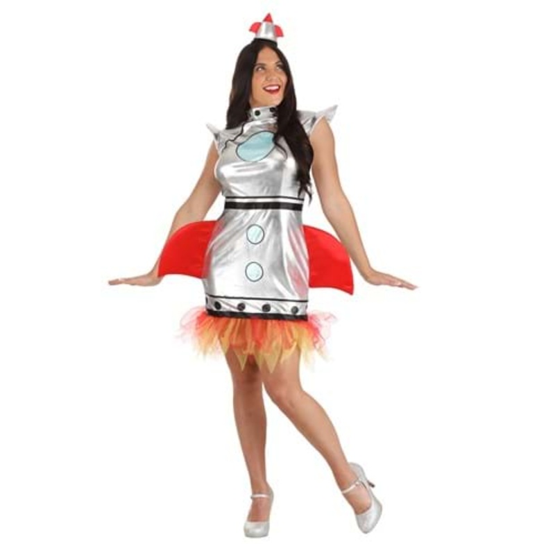 Women's Rocket Ship Costume Dress Small
