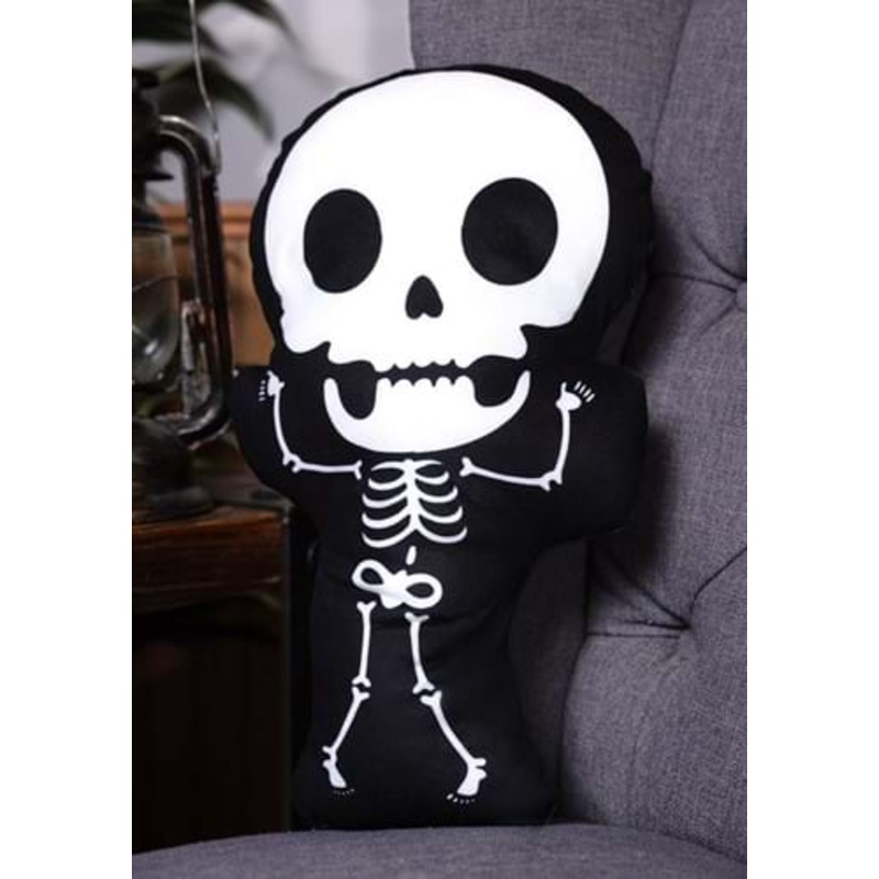 17-Inch My Squishy Skeleton Plush Pillow Standard
