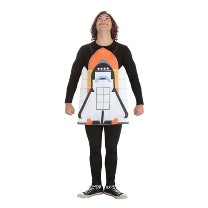 Adult Spaceship Sandwich Board Costume Standard