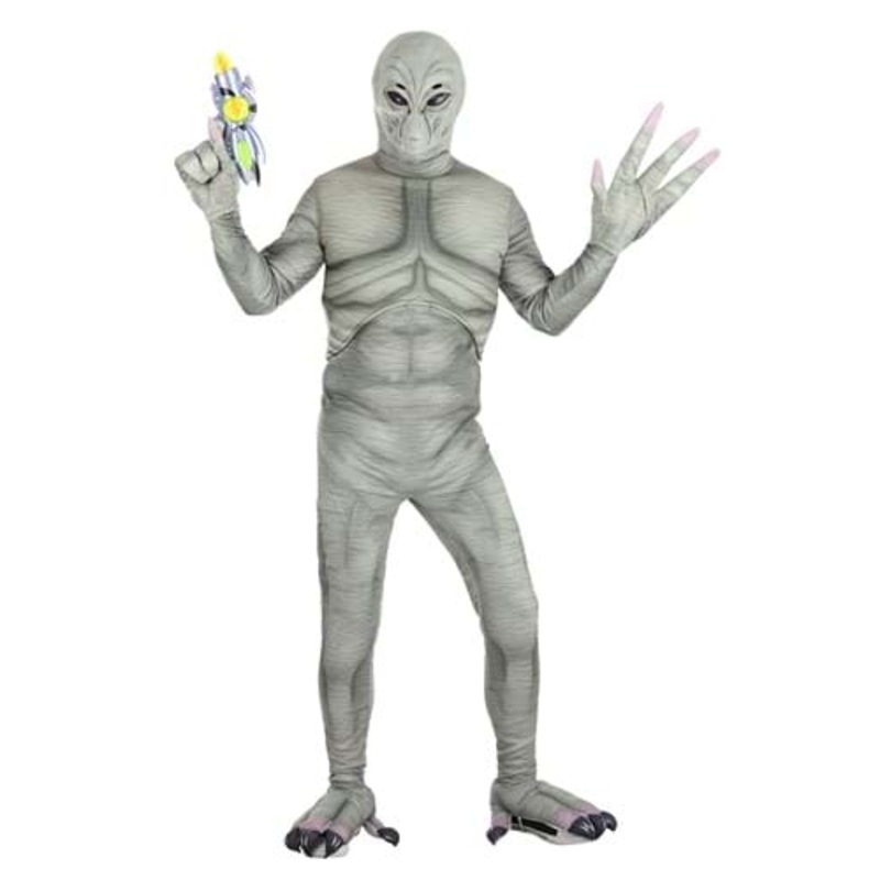 Alien Invader Costume for Men Small